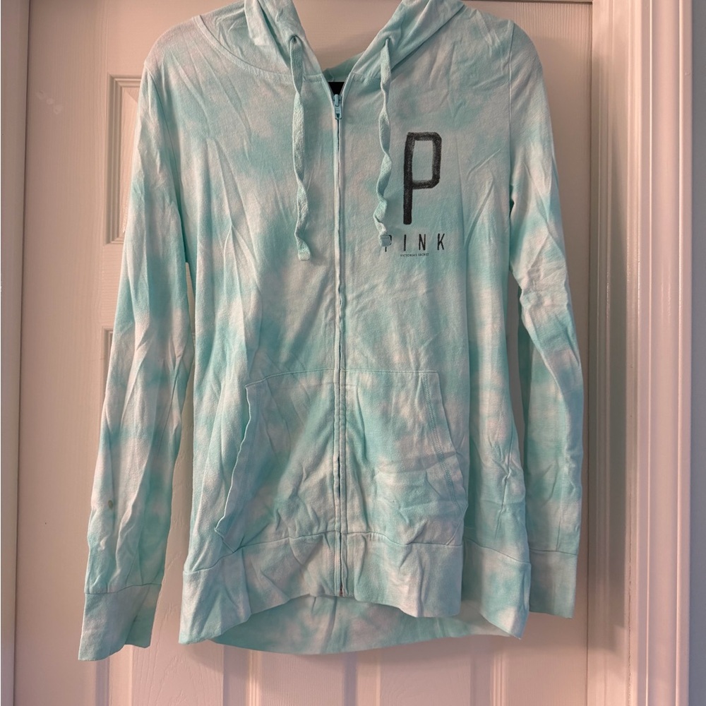 Victoria's Secret Aqua Zip Up